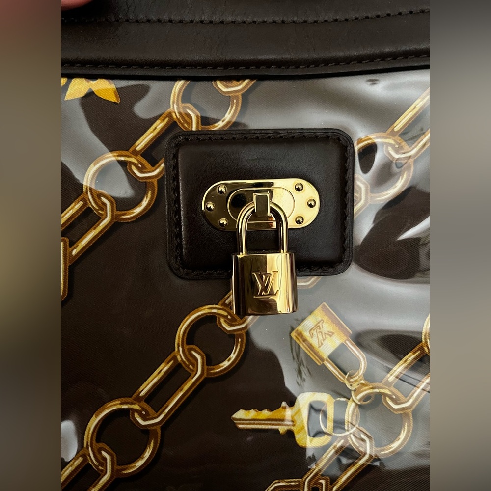 SOLD $800 Authentic LV Cabas satchel. Really pretty. - Picture 7 of 16